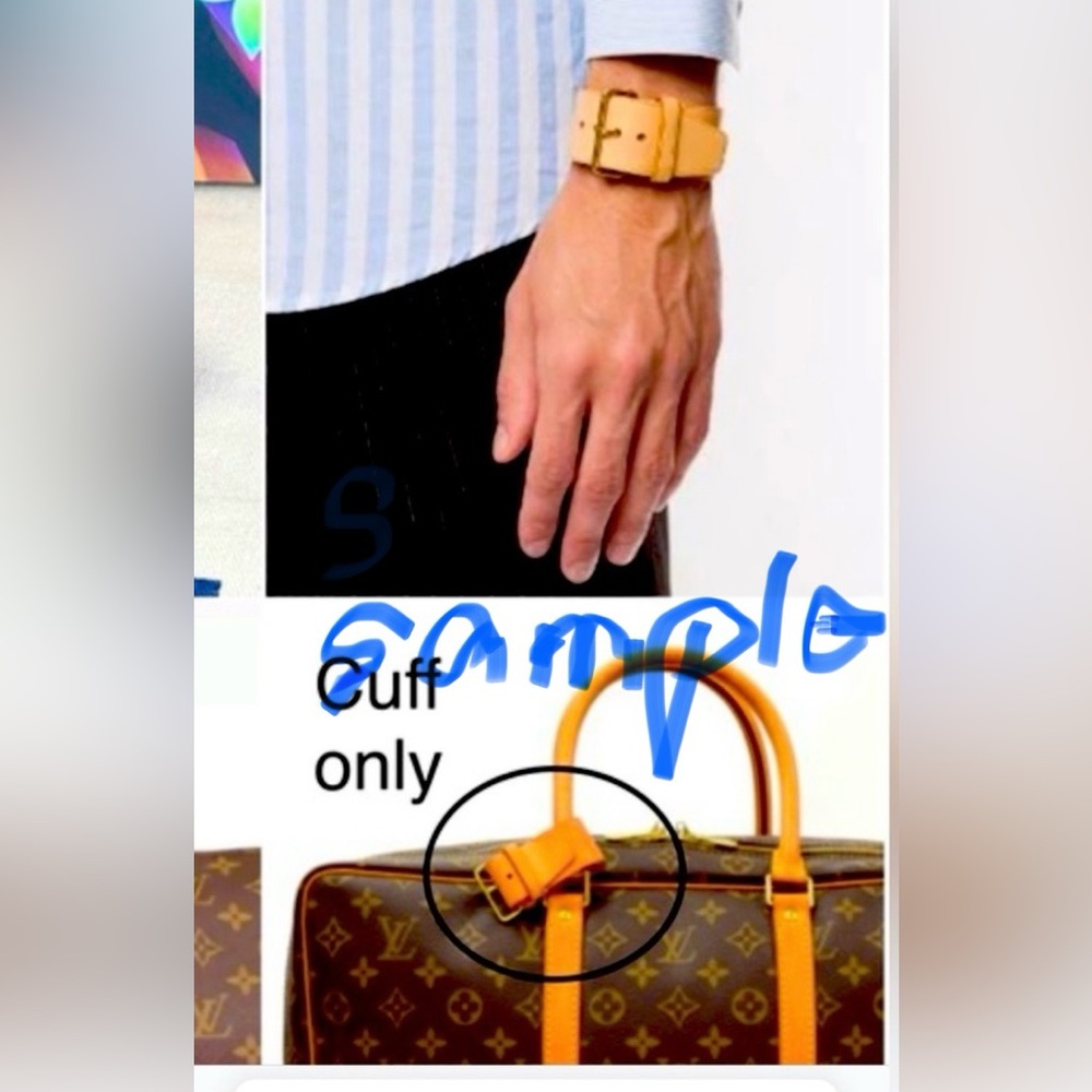 Louis Vuitton Brown and Gold Women's tag, Bracelet,Nice! Reposhed to me)